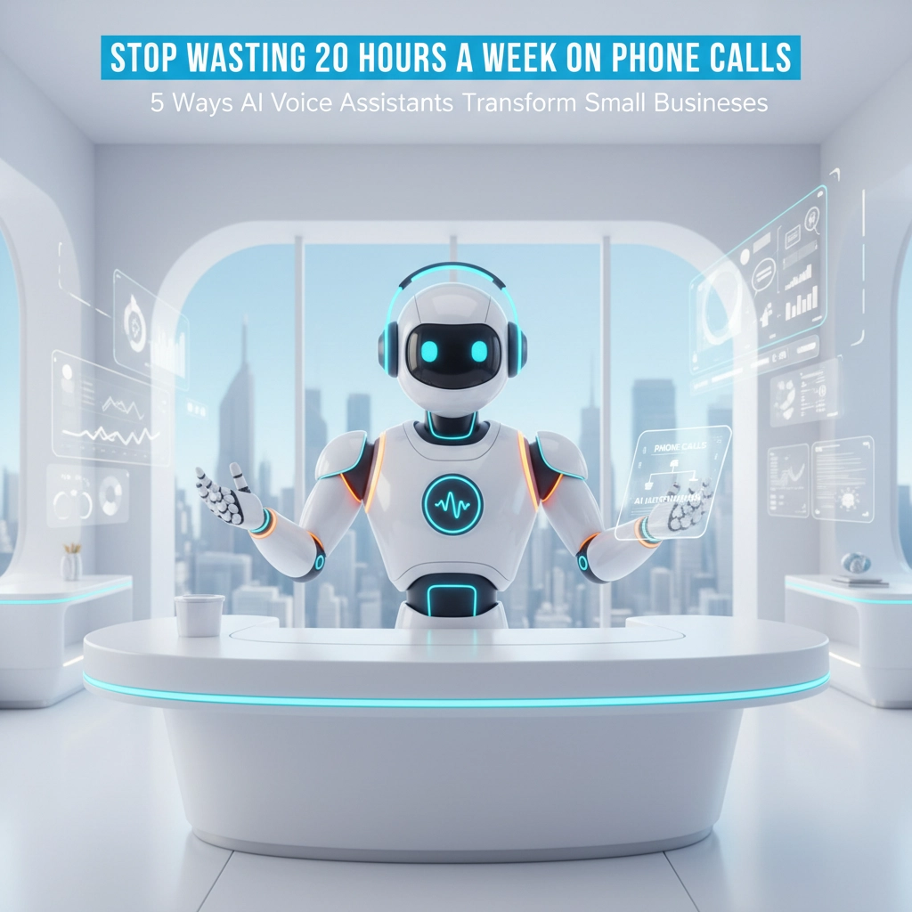 Stop Wasting 20 Hours a Week on Phone Calls: 5 Ways AI Voice Assistants Transform Small Businesses